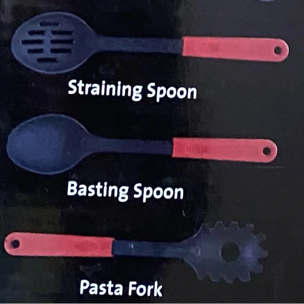 Pack of 6 Silicone Cooking Utensils Set